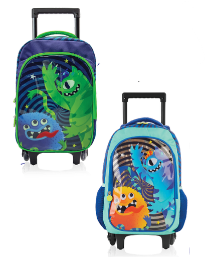 [1155477] Scribe Mochila Master Kids Monstr Troley 16.5