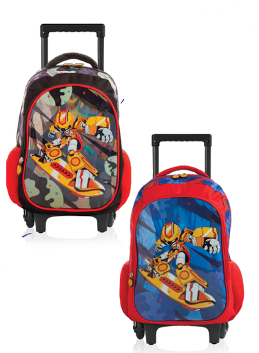 [1155478] Scribe Mochila Master Kids Robot Trolley 16.5