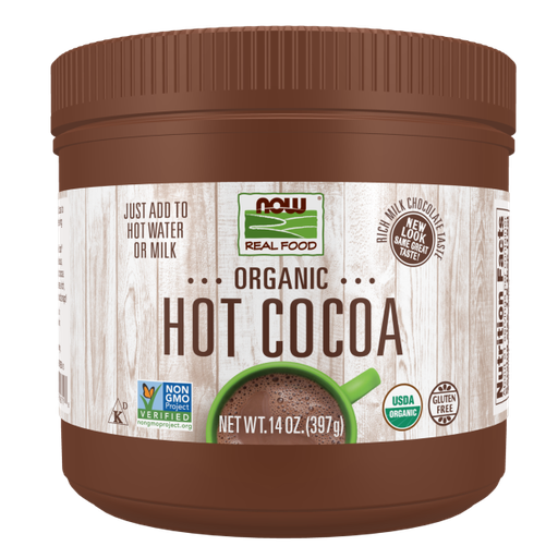 [1155693] Now Hot Cocoa Organic Mix  14 Oz