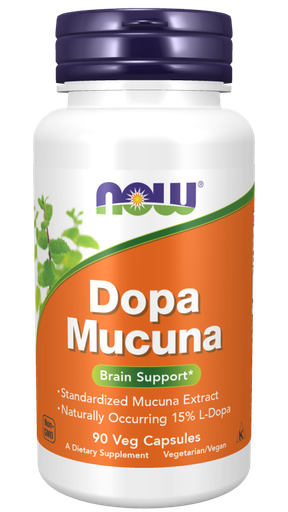[1155854] Now Dopa Mucuna  90 Vcaps