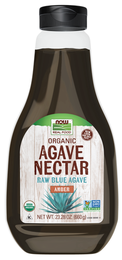 [1155663] Now Agave Amber Organic 23.3 Oz