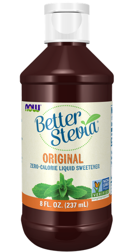 [1155655] Now Better Stevia Alcohol Liquid 8 Oz