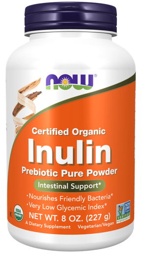 [1155855] Now Org Inulin Powder  8 Oz