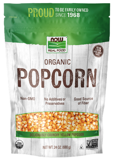 [1155667] Now Popcorn Organic 24 Oz
