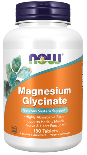 [1155789] Now Magnesium Glycinate  180 Tabs