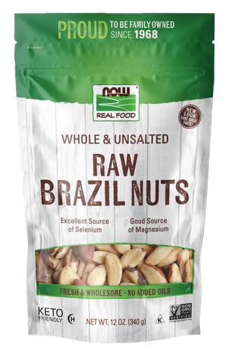 [1155692] Now Brazil Nuts, Raw  12Oz