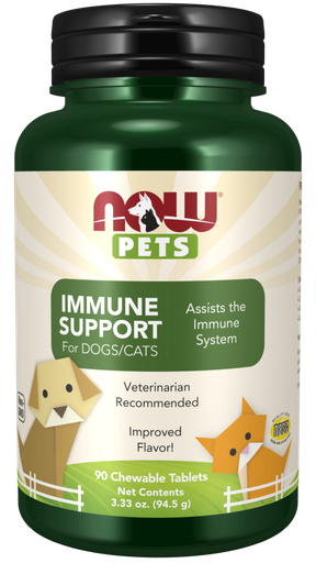 [1155727] Now Now Pets Immune Support 90 Tabs