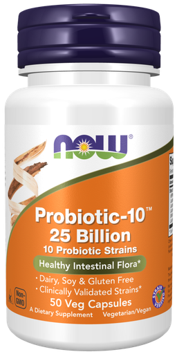 [1155781] Now Probiotic-10 25 Billion  50 Vcaps