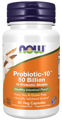 [1155800] Now Probiotic-10 50 Billion  50 Vcaps
