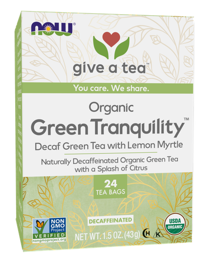[1155702] Now Green Tranquility Tea Bags  24 Bags