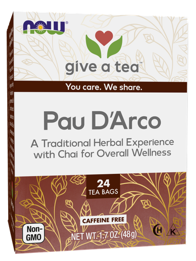 [1155705] Now Pau D'Arco Tea Bags 24 Bags