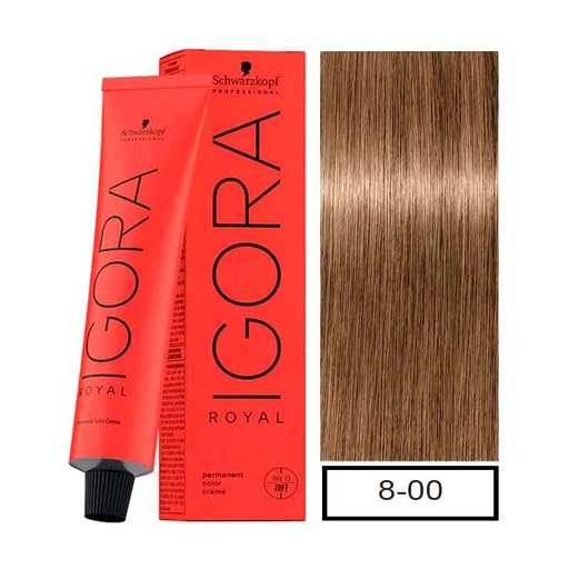 [1001582] Igora Royal Tinte Profesional 8-00 60ml