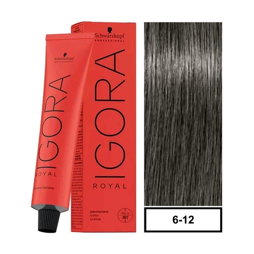 [1001604] Igora Royal Tinte Profesional 6-12 60ml 