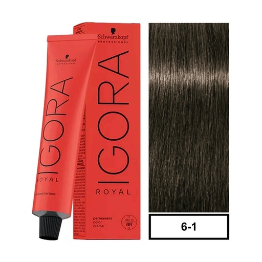 [1001605] Igora Royal Tinte Profesional 6-1 60ml