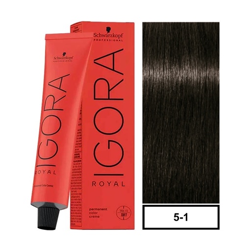 [1001606] Igora Royal Tinte Profesional 5-1 60 ml