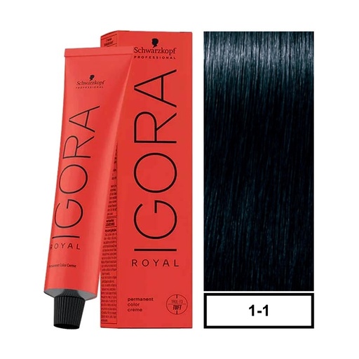 [1001610] Igora Royal Tinte Profesional 1-1 60ml
