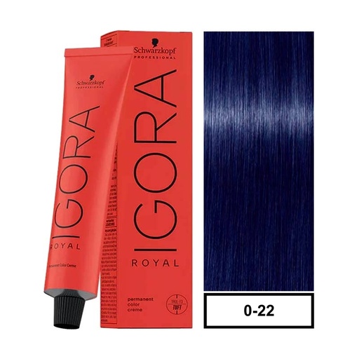 [1001614] Igora Royal Tinte Profesional 0-22 60ml