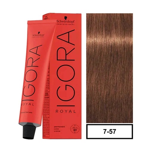 [1001624] Igora Royal Tinte Profesional 7-57 60ml