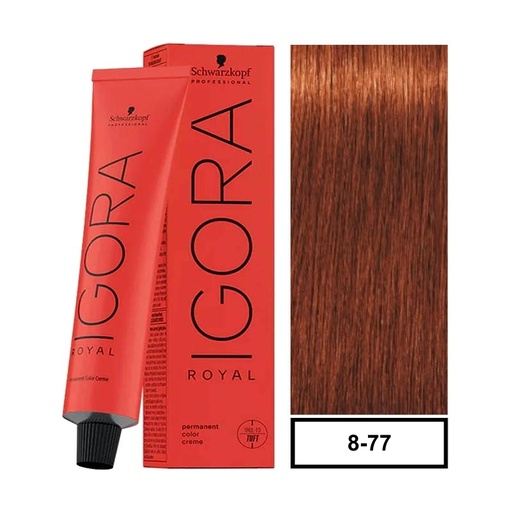 [1001640] Igora Royal Tinte Profesional 8-77 60ml