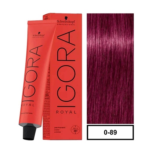 [1001643] Igora Royal Tinte Profesional 0-89 60 ml