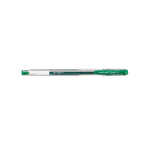 [1000737] Uniball Bolígrafo Rollerball Signo Fine Verde 0.7