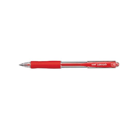 [1000688] Uniball Bolígrafo Ballpoint Lacknock Retractil 1.0 Rojo