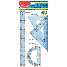 [1010230] MAPED KIT GEOMETRICO DE 30CM 4P