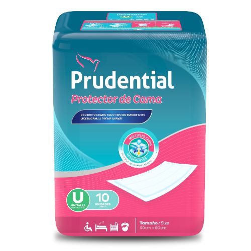 [1010788] Prudential Protector De Cama 10 Unidades