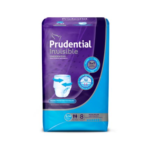 [1010776] Prudential Invisible Talla S/M 8 Unidades