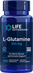 [1002368] LIFE EXTENSION GLUTAMINE 500MG 100CAP