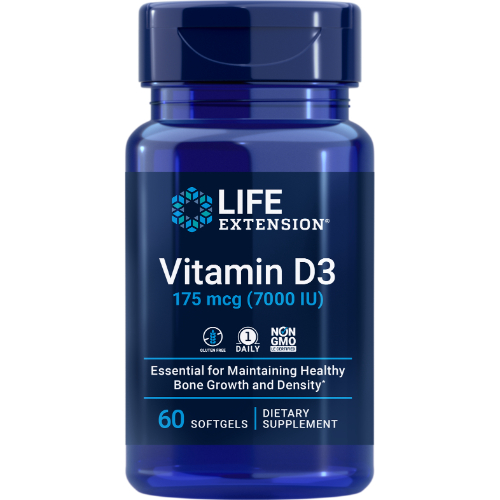 [1010868] Life Extension Vitamin D3 60 Cap