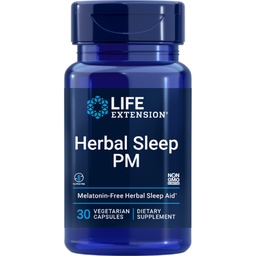 [1010879] LIFE EXTENSION HERBAL SLEEP PM 30 CAP