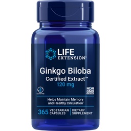 [1010904] LIFE EXTENSION GINKGOBILOBA CERTIFIED EXTRACT365CAP