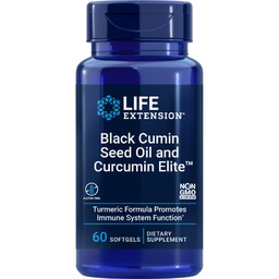 [1010889] LIFE EXTENSION BLACKCUMIN SEEDOIL CURCUMELIT60CAP