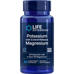 [1010869] LIFE EXTENSION POTASSIUM EXTN-RELE MAGNESIUM60CAP