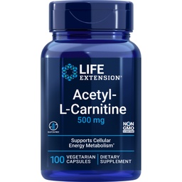 [1151683] LIFE EXTENSION ACETYL L-CARNITINE 500MG