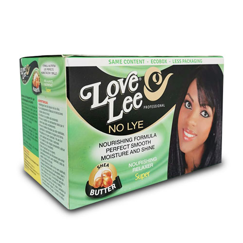 L LEE RELAXER NO LYE SUPER KIT KARITE