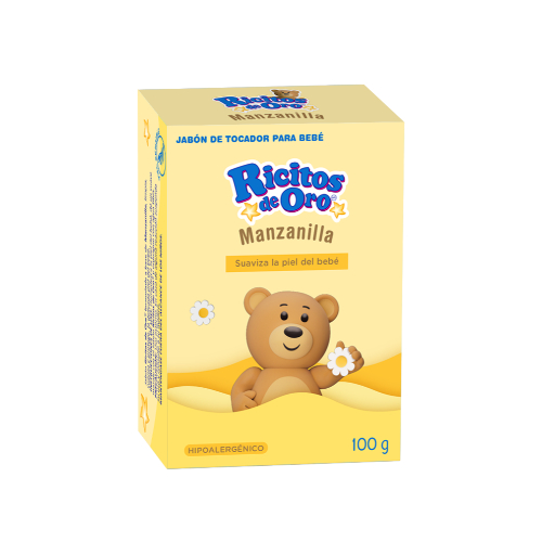 Ricitos De Oro  Jabon En Barra  Manzanilla 100 Grs