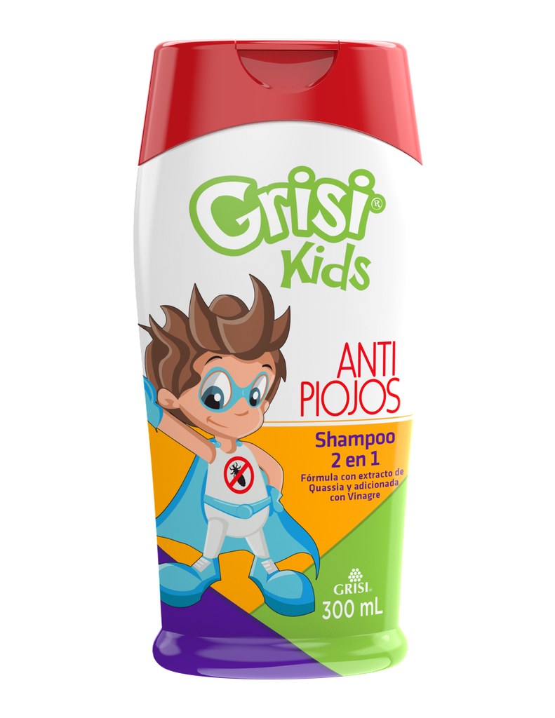 Grisi Kids Shampoo 2 En 1 Antipiojo 300 Ml