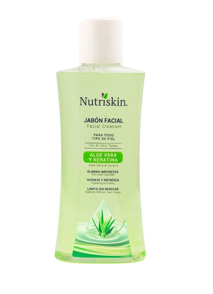 NUTRISKIN JABON FACIAL ALOE 180ML