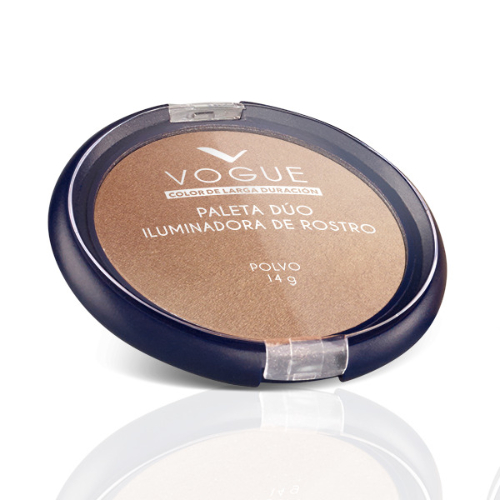 VOGUE PALETA ILUMINADORA DE ROSTRO DORADO 14 GRS