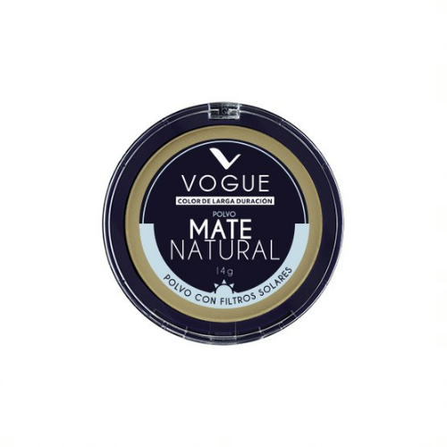 VOGUE POLVO COMPACTO MATE NATURAL MORENO 14 GRS