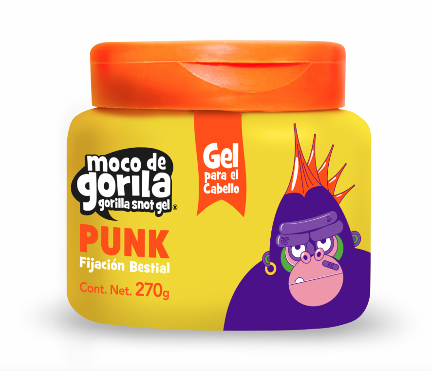 MOCO DE GORILA PUNK GEL PARA EL CABELLO 270 GR