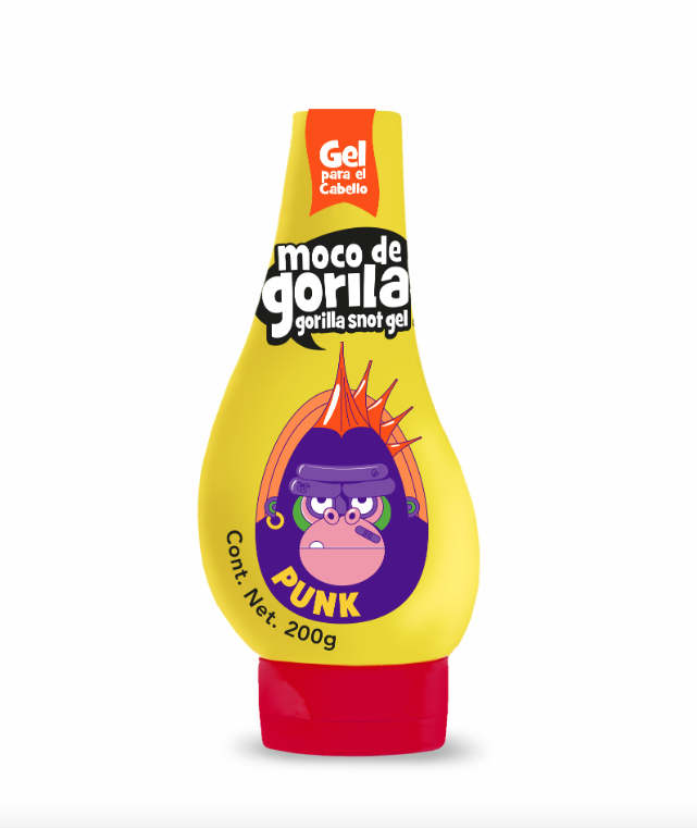 MOCO DE GORILA PUNK GEL PARA EL CABELLO 200 GR