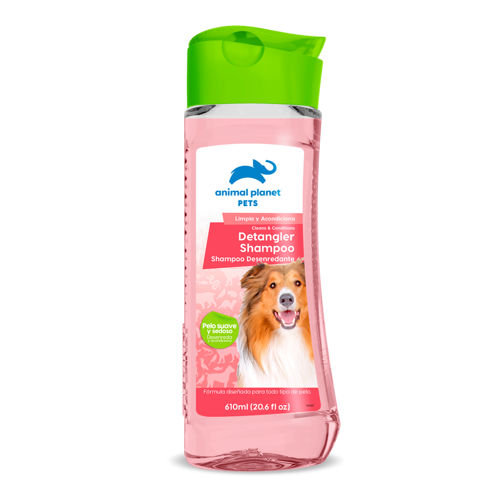 ANIMAL PLANET SHAMPOO PARA PERRO Y GATO DESENREDANTE 610ML