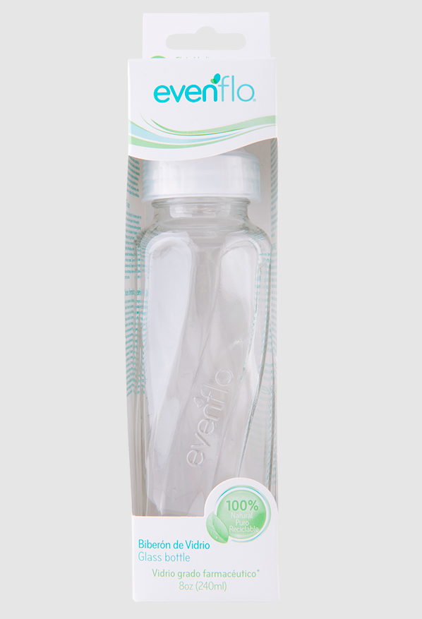 EVENFLO BIBERÓN VIDRIO CLASSIC 8OZ – ECOLÓGICO
