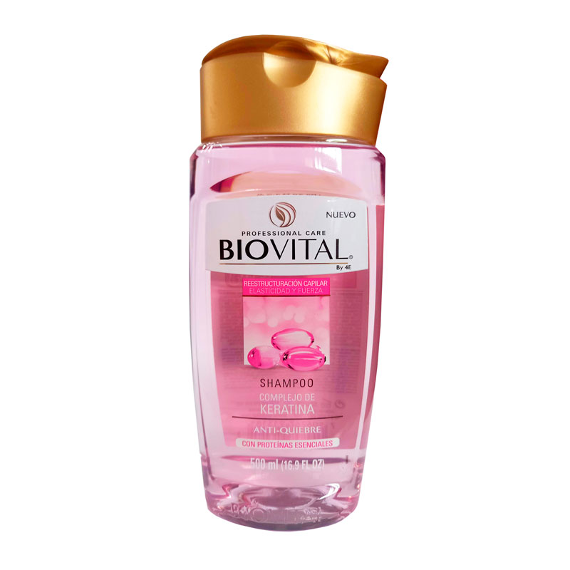 BIOVITAL SHAMPOO KERATINA 500ML
