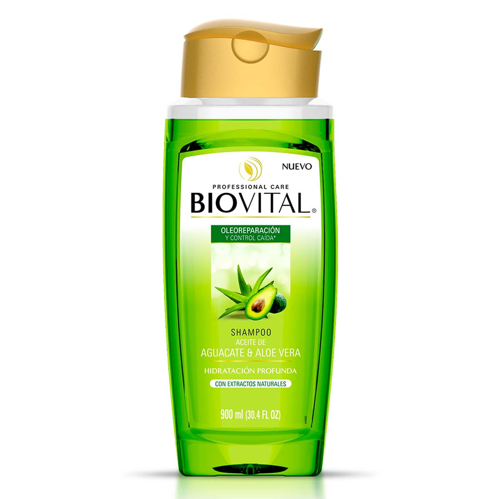BIOVITAL SHAMPOO AGUACATE ALOE 900ML