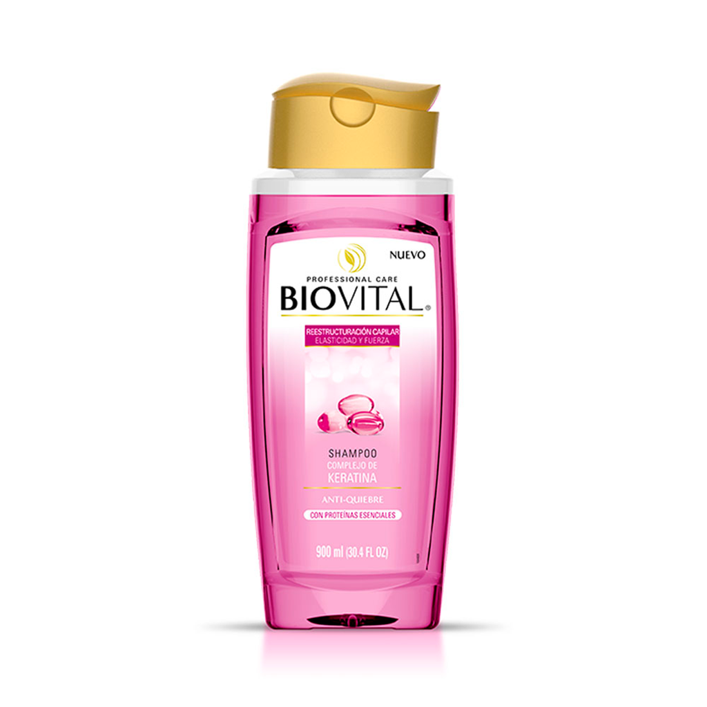 BIOVITAL SHAMPOO KERATINA 900ML