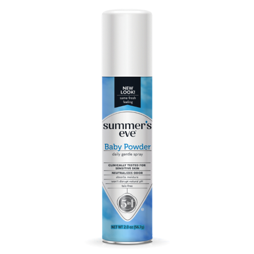 Summer'S Eve Desodorante Intimo Spray Baby Powder 2Oz